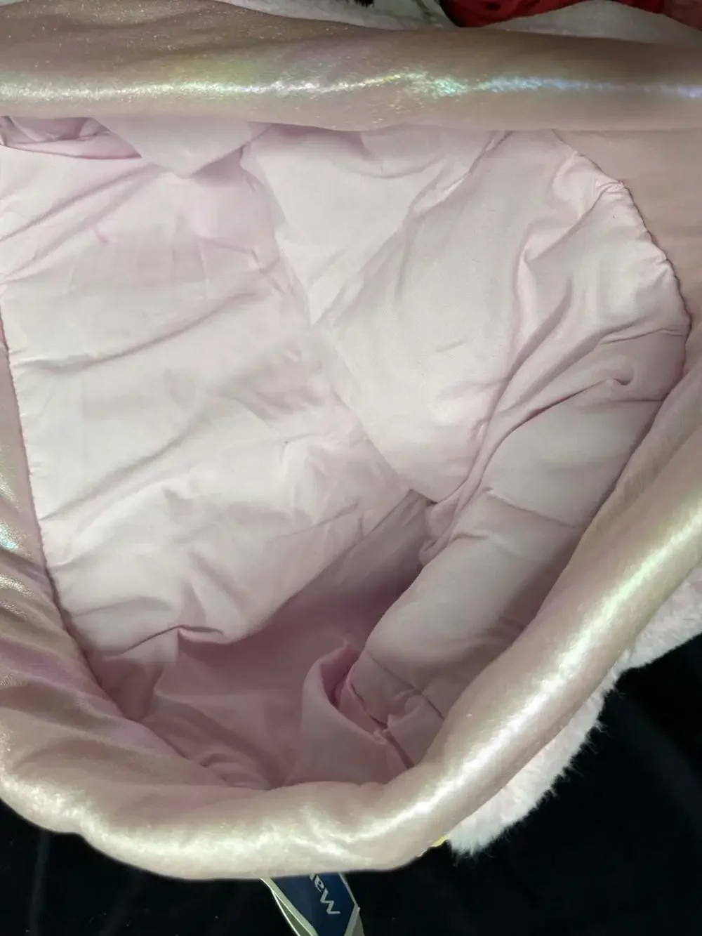 Iridescent Pastel Sequin Mermaid Tail Snuggle Blanket